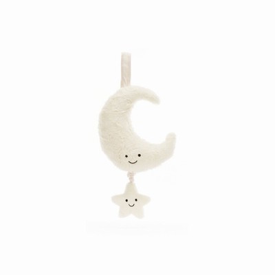 Jellycat Amuseables Moon Musical Pull | KC4315870